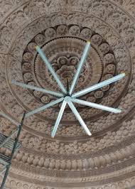 24ft HVLS Fan in Warehouse